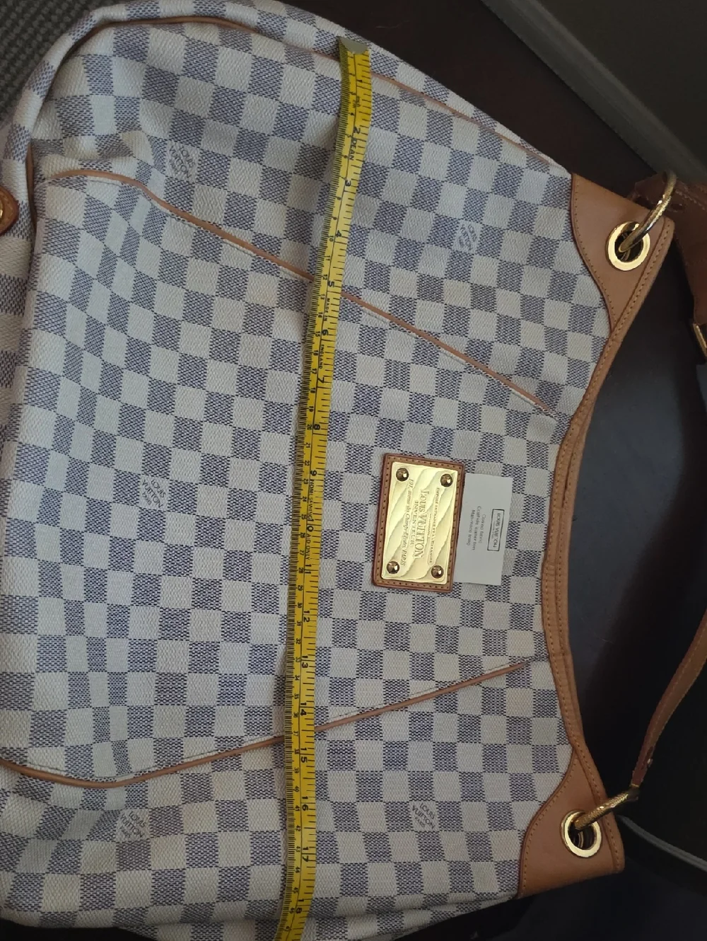 BIGGEST SIZE Galliera GM Louis Vuitton Discontinued.  100% Authentic. - Picture 9 of 11